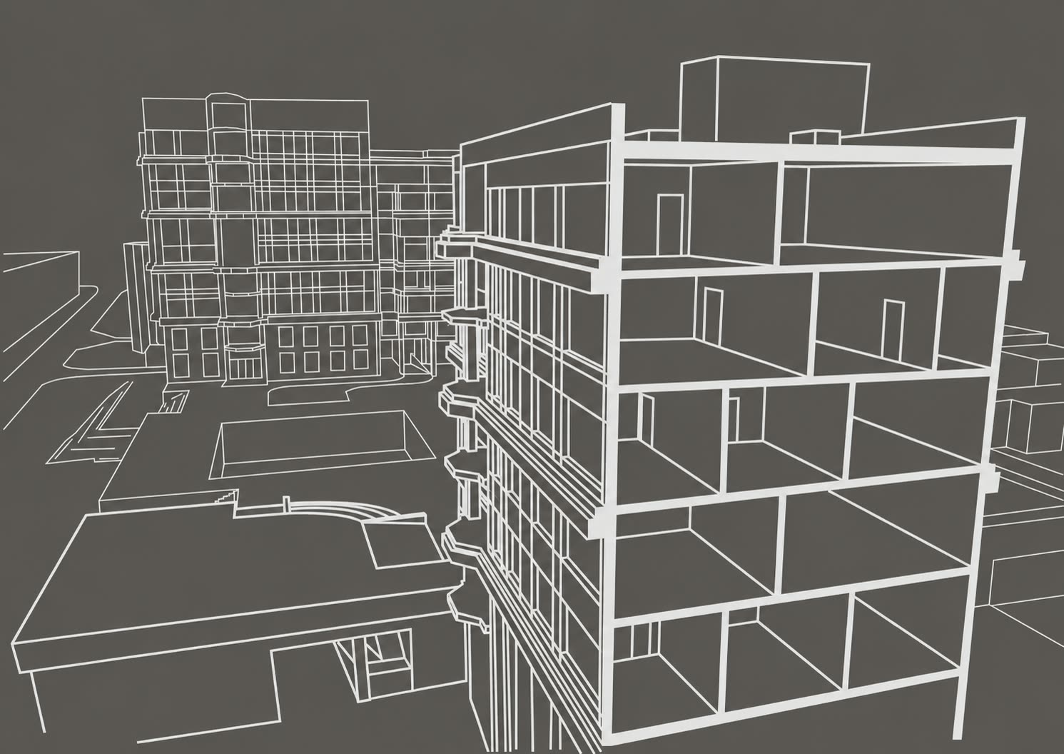 Plano de edificio residencial